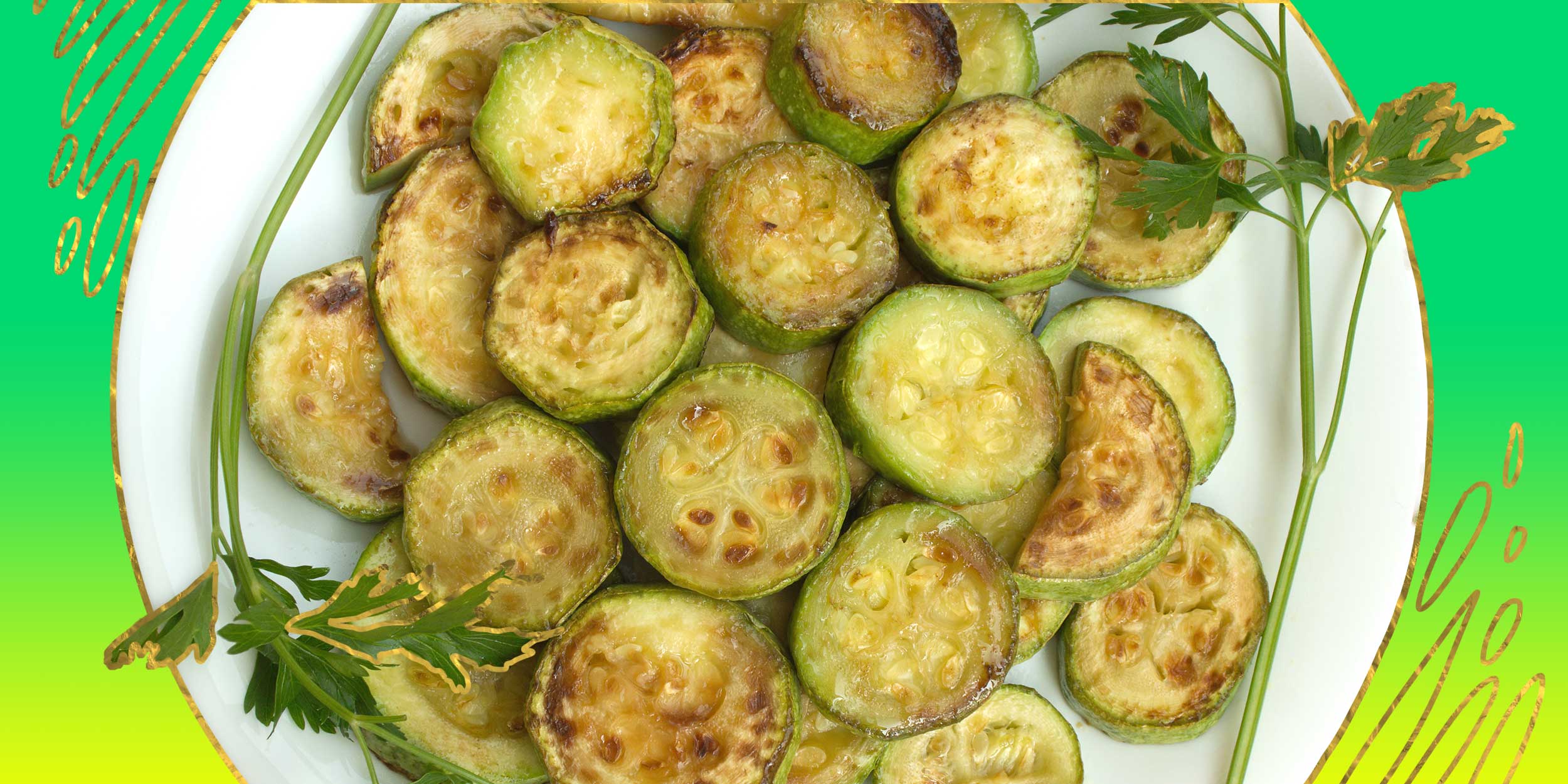 как жарить кабачки