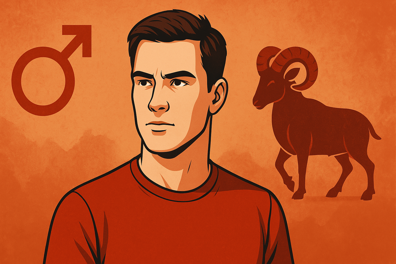 марс в овне у мужчины