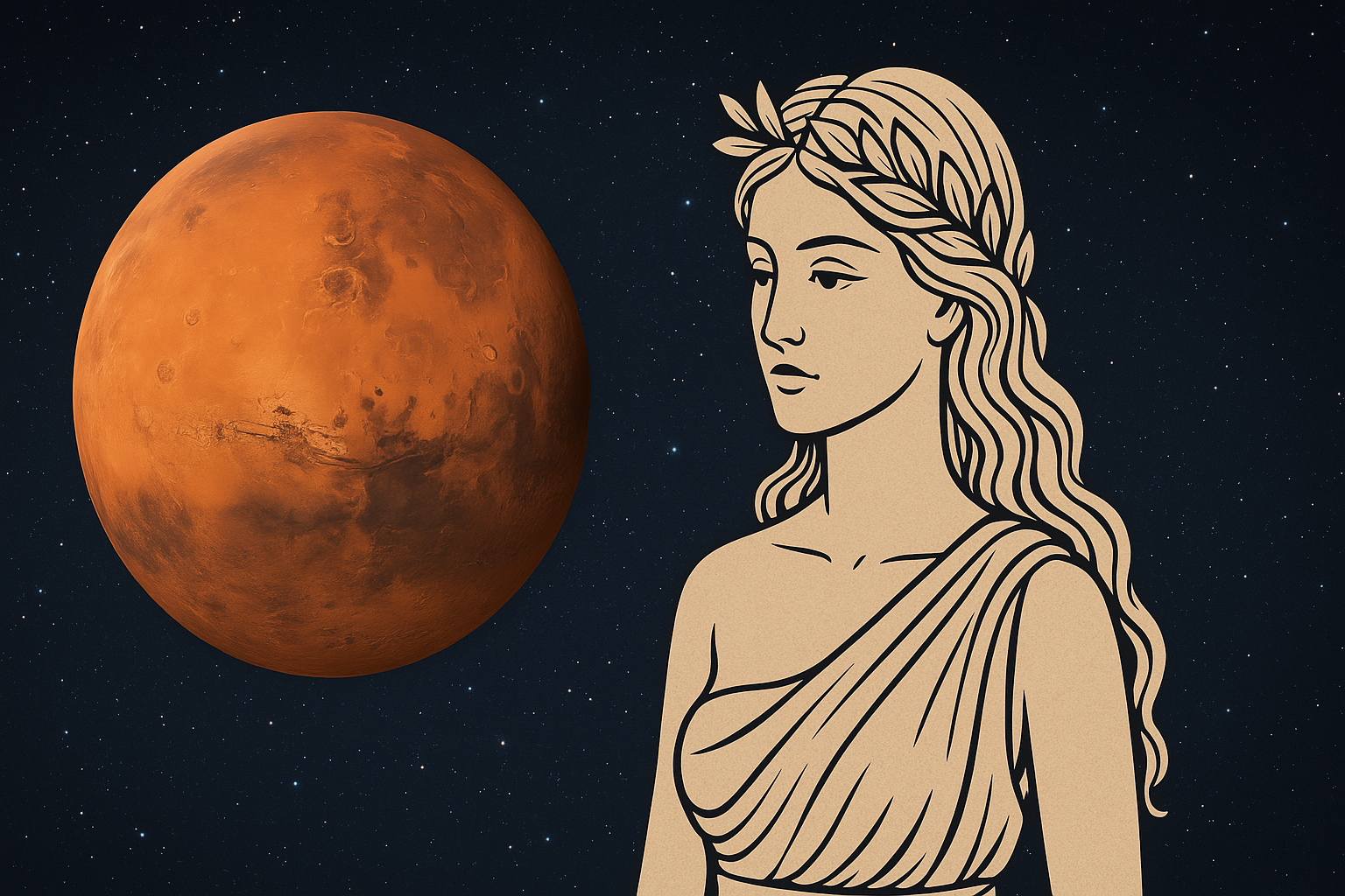 Марс у діві