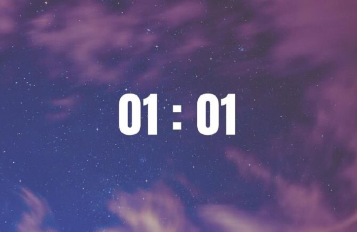 01:01 на годиннику значення