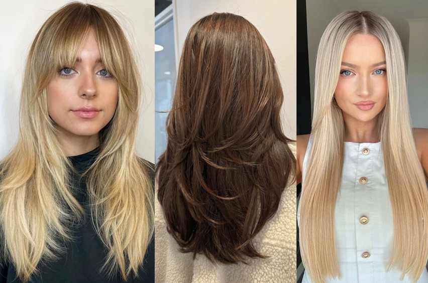 зручні стрижки на довге волосся